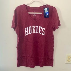 NWT Virginia Tech maroon t-shirt size XL